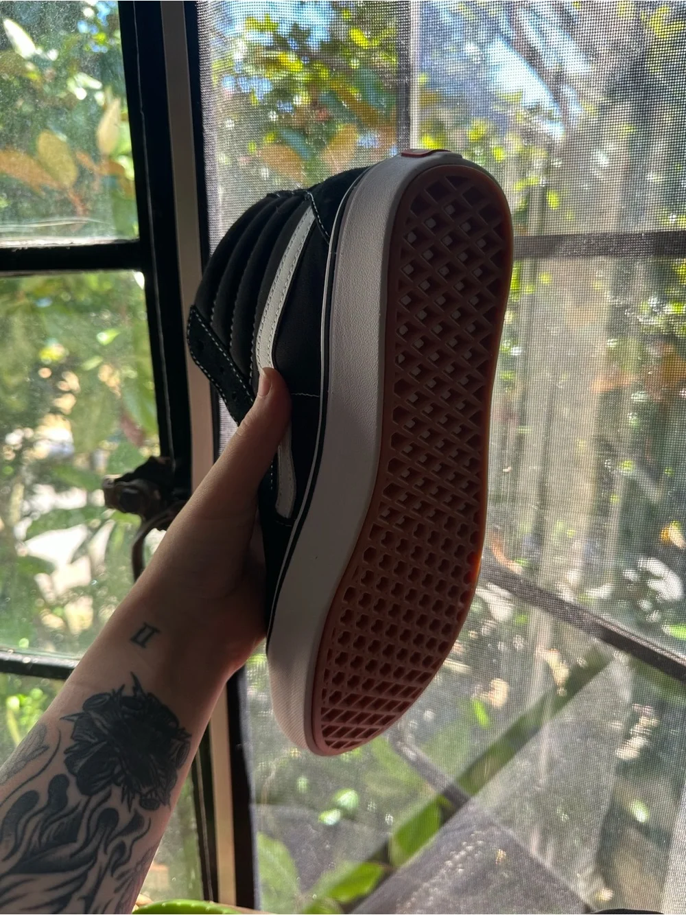 VANS Sk8-Hi ComfyCush High Top Black/True White